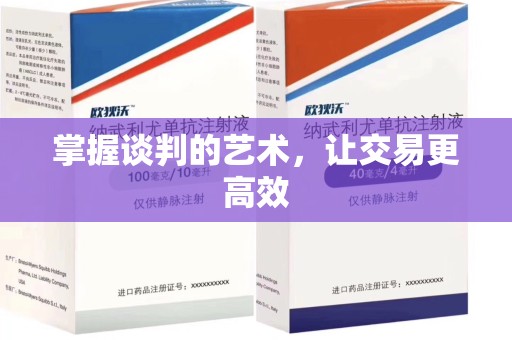 肇庆掌握谈判的艺术，让交易更高效