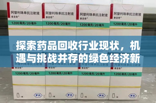 肇庆探索药品回收行业现状，机遇与挑战并存的绿色经济新领域